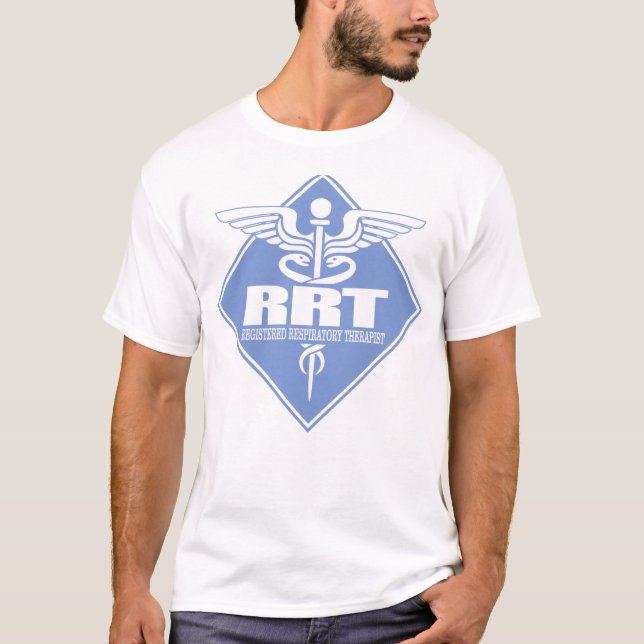 Camiseta Terapia Respiratoria Registrada RRT (Anverso)