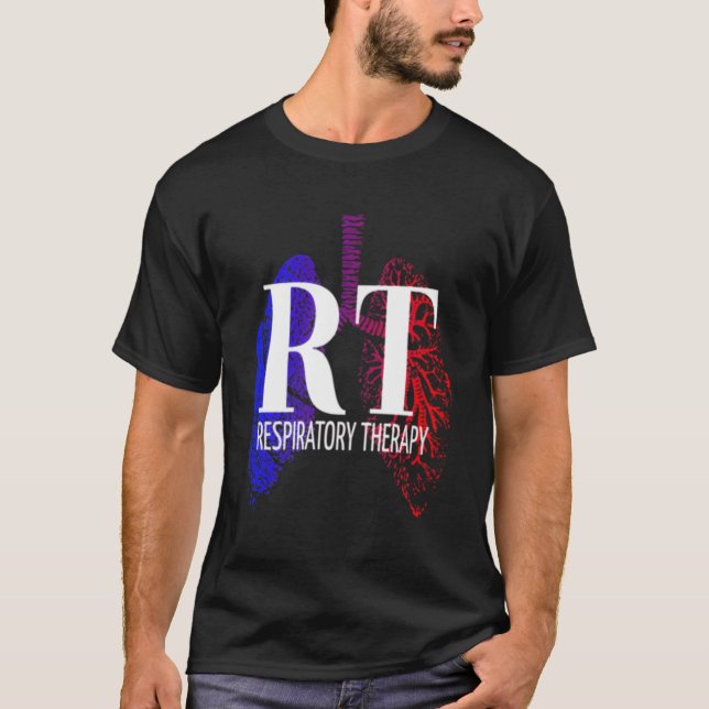 Camiseta Terapia Respiratoria Rrt Cuidado Respiratorio (Anverso)