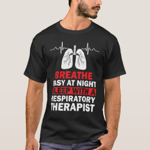 Camiseta Terapia respiratoria RT terapeuta divertido RT con