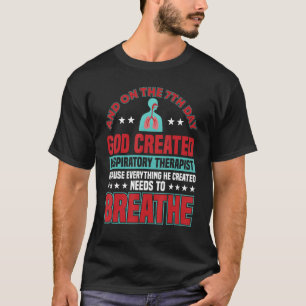 Camiseta Terapia respiratoria RT terapeuta RT Semana de Ate