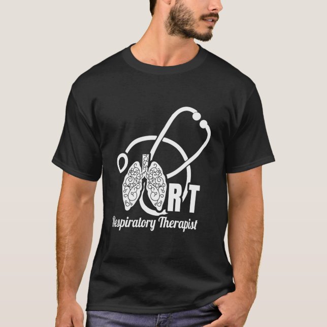 Camiseta Terapia Respiratoria Rt Terapia Cuidada Semana Bre (Anverso)