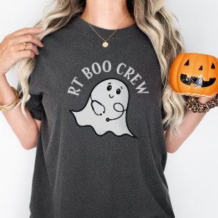 Camiseta Terapia Respiratoria RT Tripulación Boo