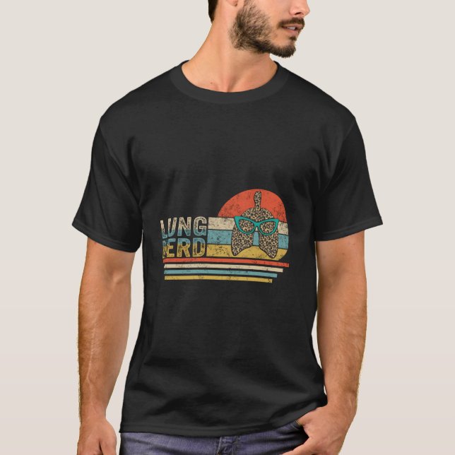 Camiseta Terapia Respiratoria Terapéutica Respiratoria Lung (Anverso)