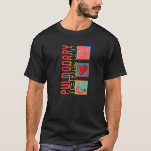 Camiseta Terapia respiratoria Tripulación Pulmonar Médica A