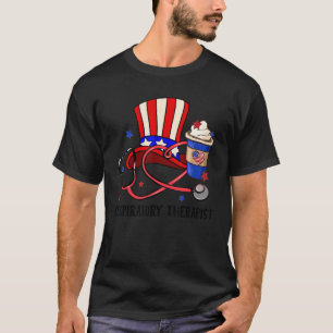 Camiseta Terapia Respiratoria Uu Cup Tío Sam Gorra Stetho