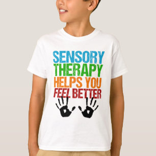 Camiseta Terapia sensorial Cute SPD Autism Pun