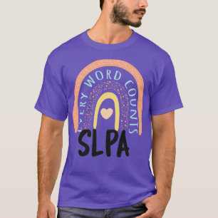 Camiseta Terapia SLPA II Cada palabra cuenta