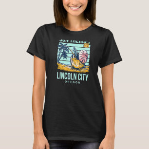 Camiseta Terapia solar Lincoln City Summer Oregon Tropical