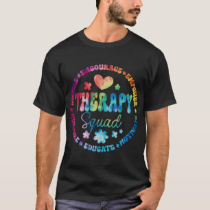 Camiseta Terapia Squad PT, OT SLP Terapeuta Ocupacional