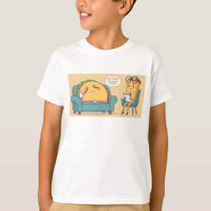 Camiseta Terapia Taco Martes - Comida divertida Personaliza