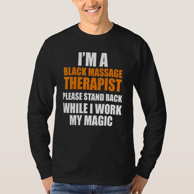 Camiseta Terapia Terapéutica de Masaje 17 (Anverso)