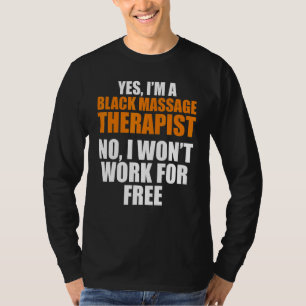 Camiseta Terapia Terapia de Bienestar Masajista