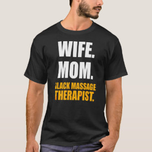 Camiseta Terapia Terapia de Bienestar Terapéutica de Masaje