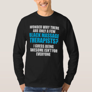 Camiseta Terapia Terapia de Bienestar Terapéutica de Masaje