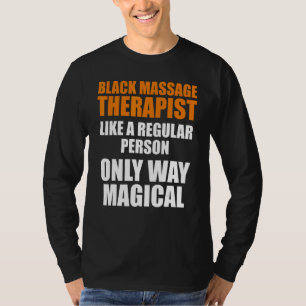 Camiseta Terapia Terapia de Bienestar Terapéutica de Masaje