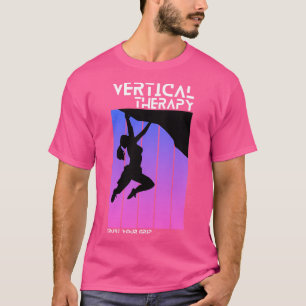 Camiseta Terapia vertical Confiar en tu agarre Mujeres Esca