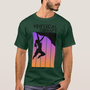 Camiseta Terapia vertical Confiar en tu agarre Mujeres Esca
