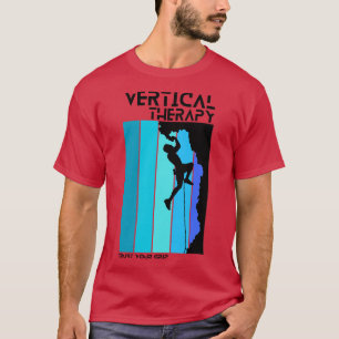 Camiseta Terapia vertical Confie en su agarre Escalando esc