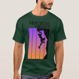 Camiseta Terapia vertical Confie en su agarre Escalando esc
