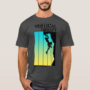 Camiseta Terapia vertical Confie en su agarre Escalando esc