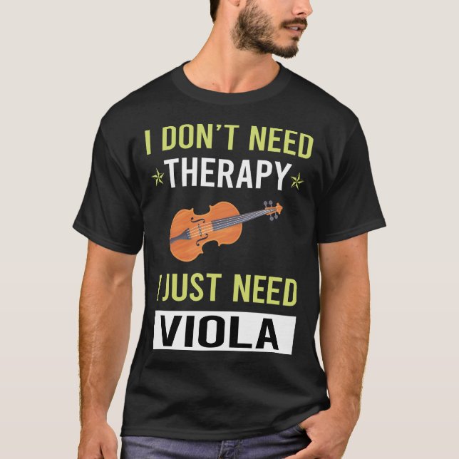 Camiseta Terapia Viola Violista (Anverso)