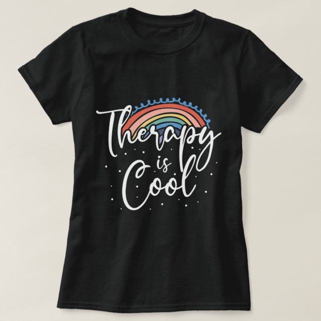 Camiseta Terapias Mente Estabilidad Conciencia (Diseño del anverso)