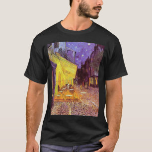 Camiseta terasse de Vincent Willem van caf del gogh de