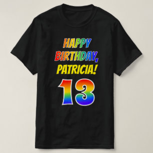 Camiseta Tercer cumpleaños — Negrita, diversión, arco i