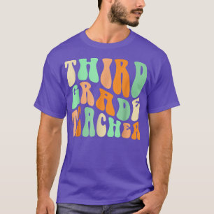 Camiseta Tercer curso de docente de tercer grado de regreso