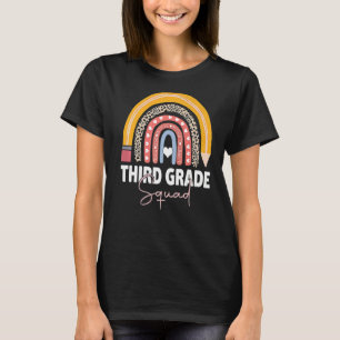 Camiseta Tercer Grado Chicas Arcoiris Equipo de Maestros 3G