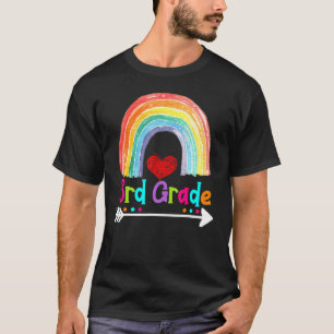 Camiseta Tercer Grado Chicas Arcoiris Equipo de Maestros 3G