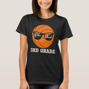 Camiseta Tercer Grado De Baloncesto Primer Día De La Escuel