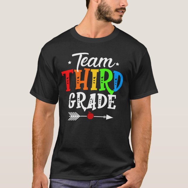 Camiseta tercer grado de equipo (Anverso)