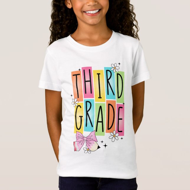 Camiseta Tercer Grado Retro (Anverso)