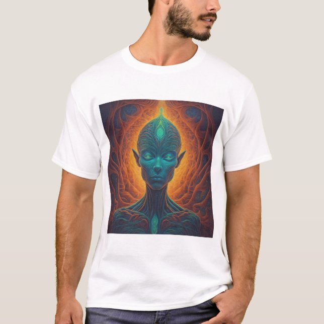 Camiseta Tercer ojo psicodélico (Anverso)