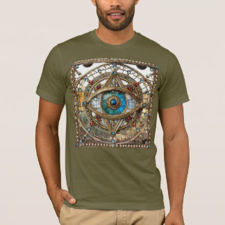 Camiseta Tercer Ojo Vidrio Ornamentado de Ventana