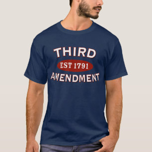 Camiseta Tercera enmienda