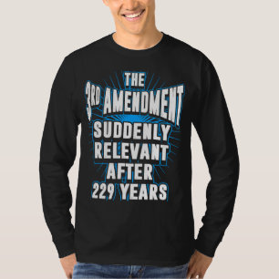 Camiseta Tercera Enmienda De Nueva Importancia