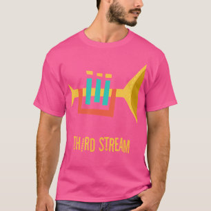 Camiseta Tercera transmisión - Música de trompeta de jazz v