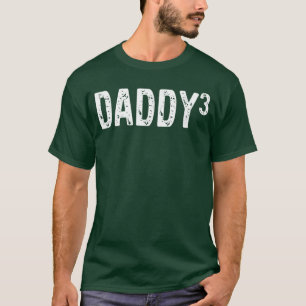 Camiseta Tercera vez papá de nuevo 3ª potencia anuncio de b