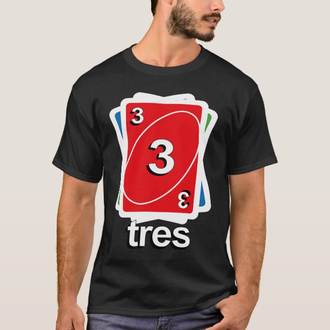 Camiseta Tercero Regalo de cumpleaños para niños para tres (Anverso)
