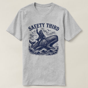 Camiseta Tercero Seguridad Divertido Sarcástico Jinete de B