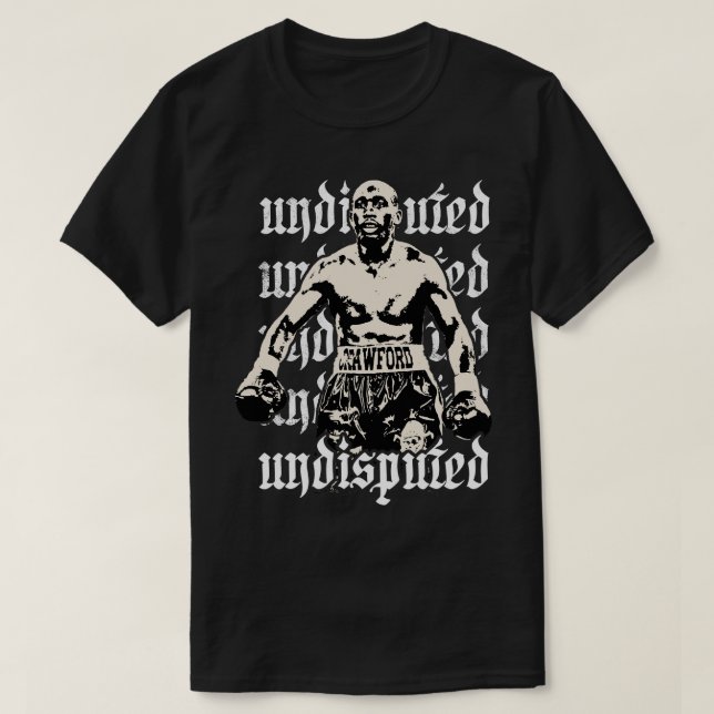 Camiseta terence crawford el indiscutible (Diseño del anverso)