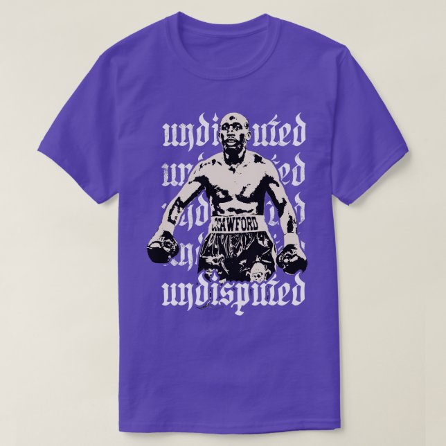 Camiseta terence crawford el indiscutible (Diseño del anverso)