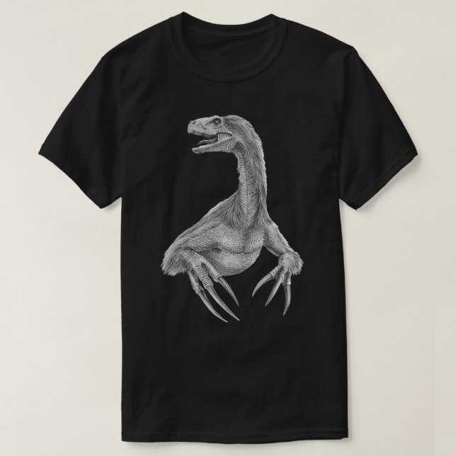 Camiseta Terizinosaurio 1 (Diseño del anverso)