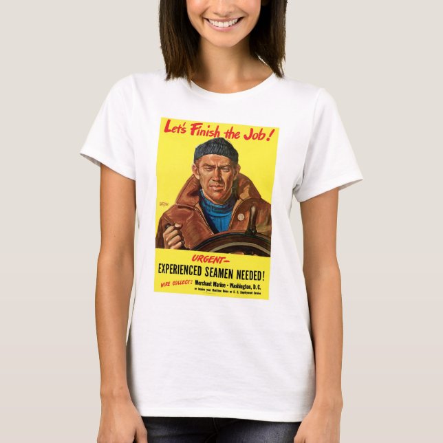 Camiseta ¡Termina El Trabajo! (Anverso)