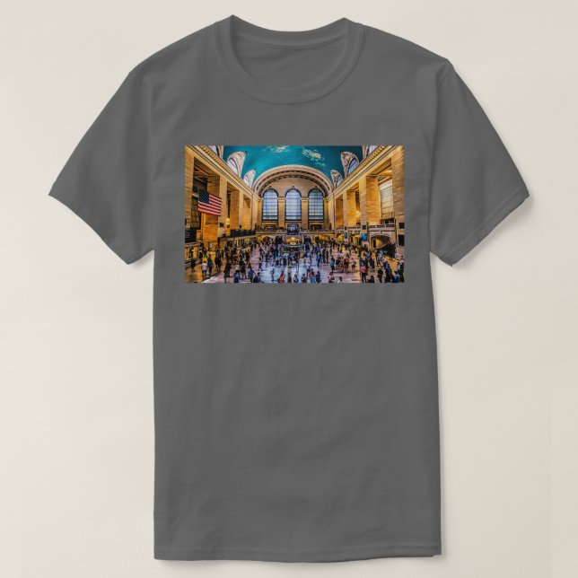 Camiseta Terminal de la Grand Central Station de Nueva York (Diseño del anverso)