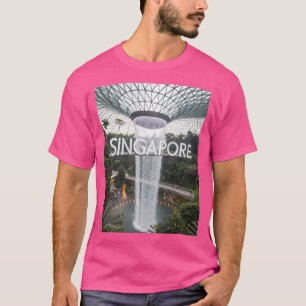 Camiseta Terminal del Aeropuerto Changi de Singapur