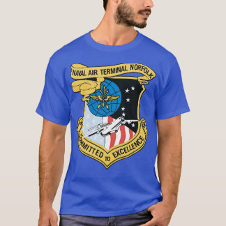 Camiseta Terminal Naval Aérea Norfolk wxt X