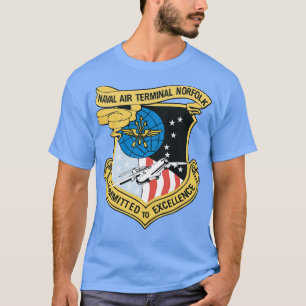 Camiseta Terminal Naval Aérea Norfolk wxt X